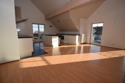 Wohn- Esszimmer mit offener Küche OG